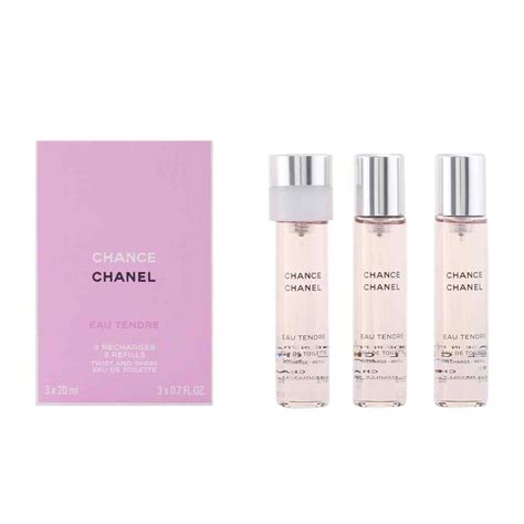 chanel chance twist and spray trio|chanel chance tendre refill.